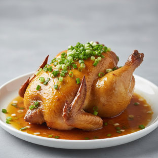 Scallion Oil Empress Chicken (Whole)
