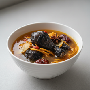 Cordyceps Flower Black Chicken Soup
