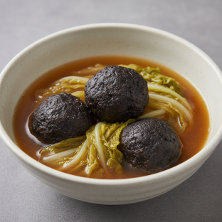 Black Pork Meatball