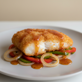 Crispy Fried Cod Fillet