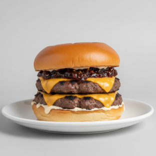 Burger On The Hill Burger