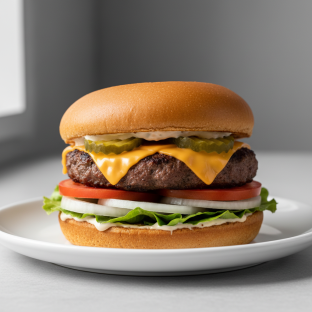 Gluten-Free Cheese Burger