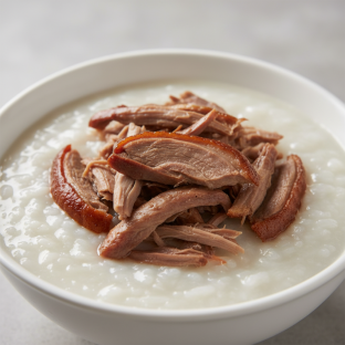 Congee Five Spices Duck Congee Five Spices Duck
