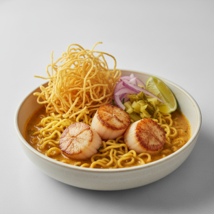 Kao-soi Japanese Scallops Kao-soi Japanese Scallops