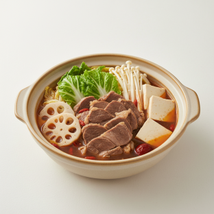 Medicinal Herb Infused Mutton Hot Pot