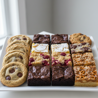 Homemade Sweet Tray Homemade Sweet Tray