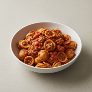 Orecchiette with Beyond Meat Sauce