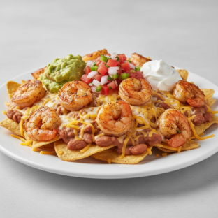 Super Shrimp Nachos