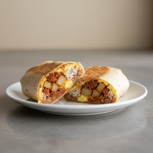 Chorizo Breakfast Burrito