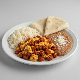 Chorizo and Egg Plate