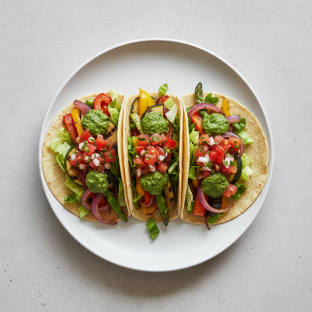 Grilled Veggie Tacos Grilled Veggie Tacos