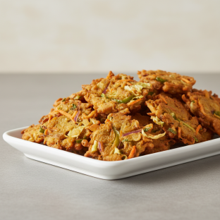 Vegetable Pakoras Tray