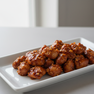 Hot Garlic Chicken Tray