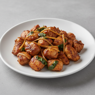 Individual Basil Ginger Chicken
