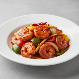 Individual Schezwan Shrimp