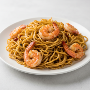 Individual Shrimp Hakka Noodles
