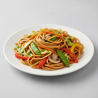 Individual Vegetable Hakka Noodles