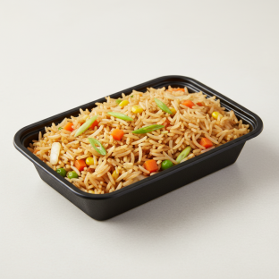 Vegetable Fried Rice Tray