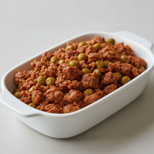 Keema Matar Tray