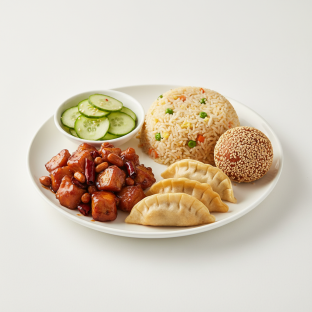 Potsticker Meal Five Potsticker Meal Five