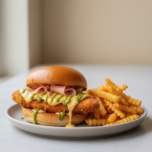 Yum Yum Sandwich with Tokyo Fries Yum Yum Sandwich with Tokyo Fries