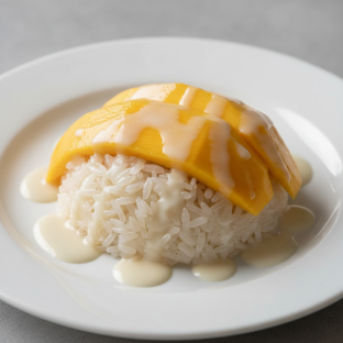 Sweet Sticky Rice with Mango Sweet Sticky Rice with Mango