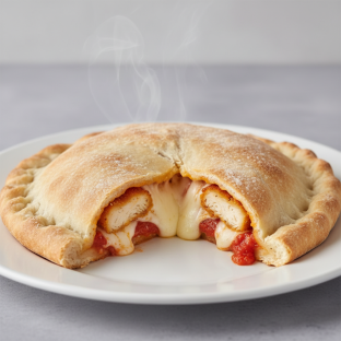 Chicken Parmesan Calzone Chicken Parmesan Calzone