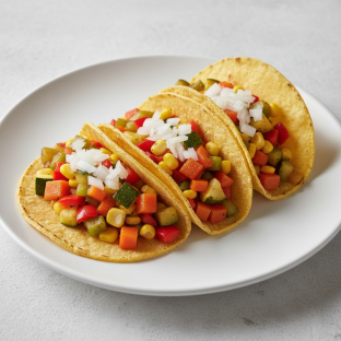 Kids Veggie Street Tacos Kids Veggie Street Tacos