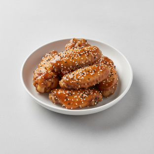 Sweet Sesame Chicken Wings (6 Pieces) Sweet Sesame Chicken Wings (6 Pieces)
