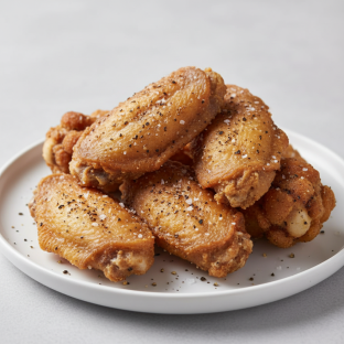 Salt and Pepper Chicken Wings (6 Pieces) Salt and Pepper Chicken Wings (6 Pieces)