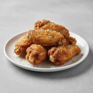 Lemon Pepper Chicken Wings (6 Pieces) Lemon Pepper Chicken Wings (6 Pieces)