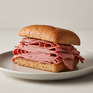 Quarter Pound Pastrami Sandwich Quarter Pound Pastrami Sandwich