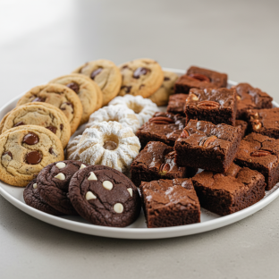 Cookie and Brownie Platter Cookie and Brownie Platter
