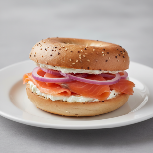 Nova Scotia Salmon Sandwich Nova Scotia Salmon Sandwich