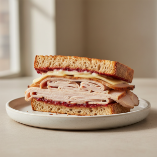 Roast Turkey Sandwich Roast Turkey Sandwich
