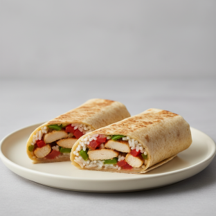 Grilled Chicken Fajita Wrap Grilled Chicken Fajita Wrap