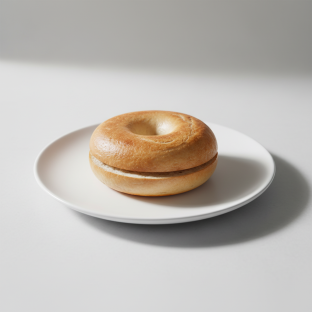 Plain Mini Bagel Plain Mini Bagel