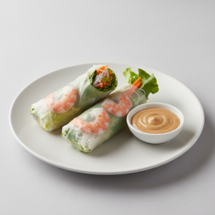 Shrimp Spring Rolls (2 Pieces) Shrimp Spring Rolls (2 Pieces)