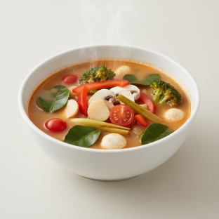 Tom Yum Vegetable Soup Tom Yum Vegetable Soup