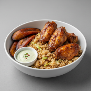 Alita Jerk Wings Chino Bowl Alita Jerk Wings Chino Bowl