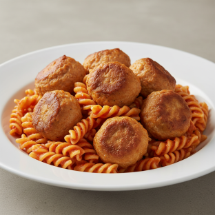 Chicken Meatball Pasta