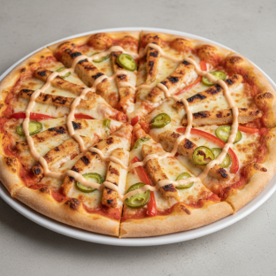 Peri-Peri Chicken Pizza