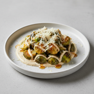 Brussels Sprouts and Hot Honey