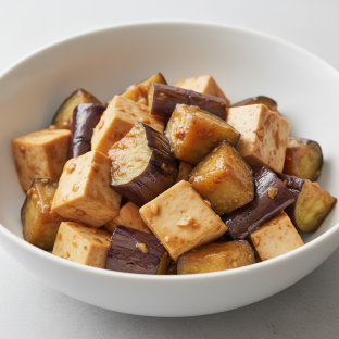 Bo's Bowl with Eggplant and Tofu Bo's Bowl with Eggplant and Tofu