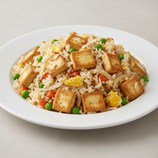 Tofu Stir-Fried Rice Tofu Stir-Fried Rice