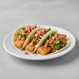 Bogota Fish Tacos (3 Pieces) Bogota Fish Tacos (3 Pieces)