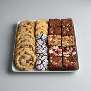 Cookie and Brownie Platter Cookie and Brownie Platter