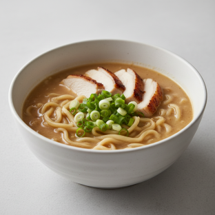 Chicken Ramen Miso Soup Chicken Ramen Miso Soup