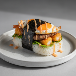 Surf and Turf Musubi Surf and Turf Musubi