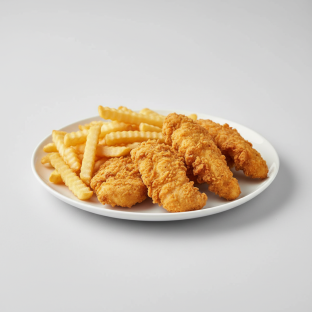 Chicken Tenders with Fries (4 Pieces) Chicken Tenders with Fries (4 Pieces)